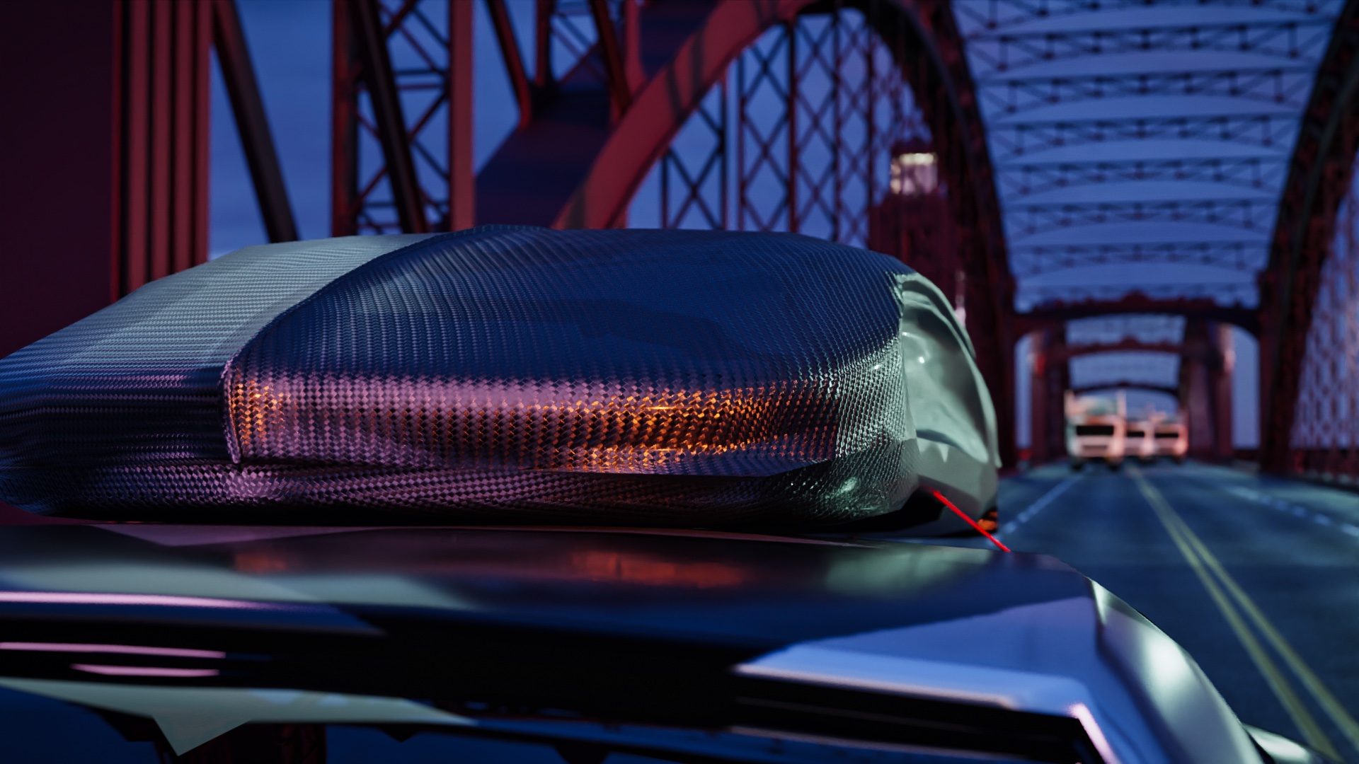 Procedural carbon fiber shader preview image 2