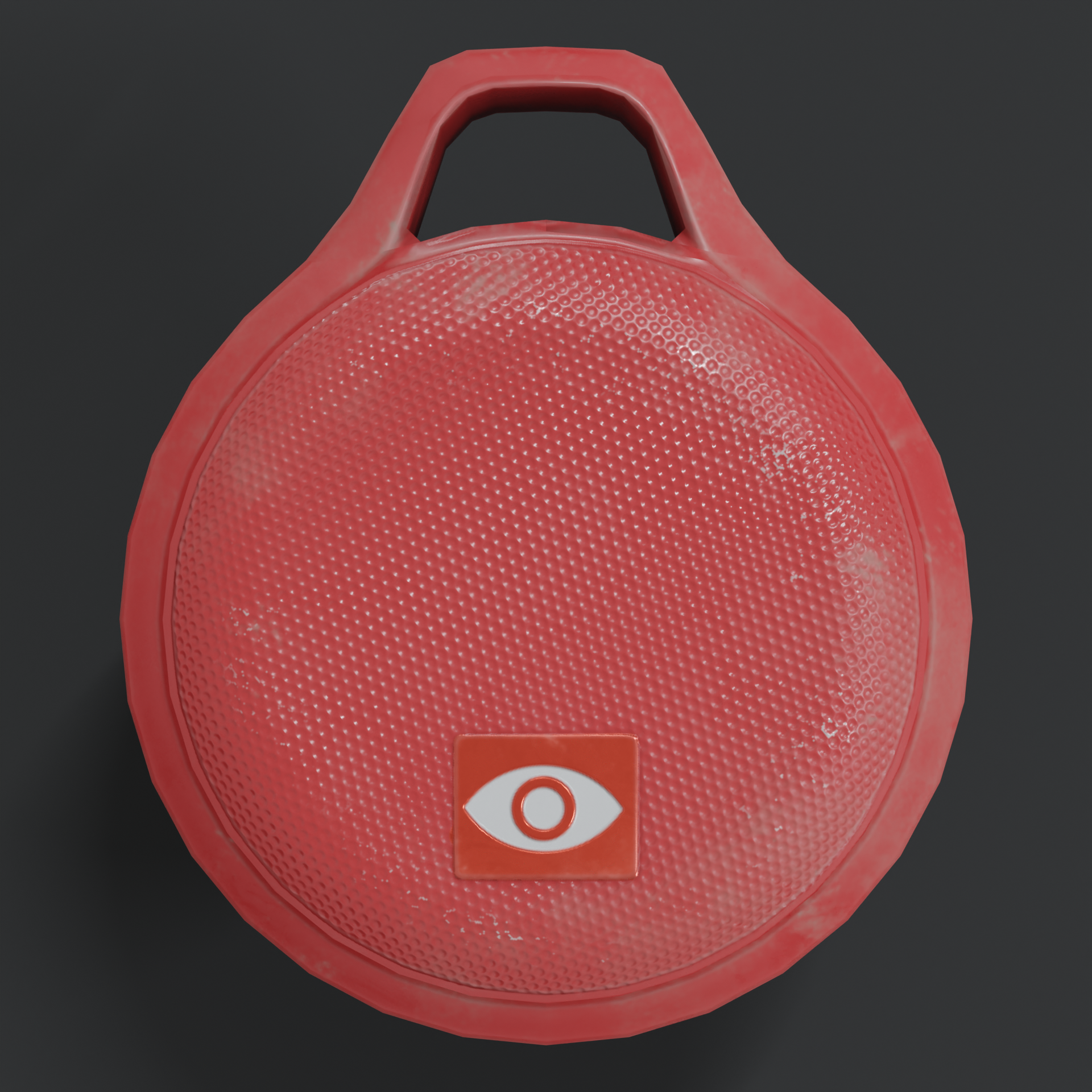 Red Handheld Speaker preview image 1