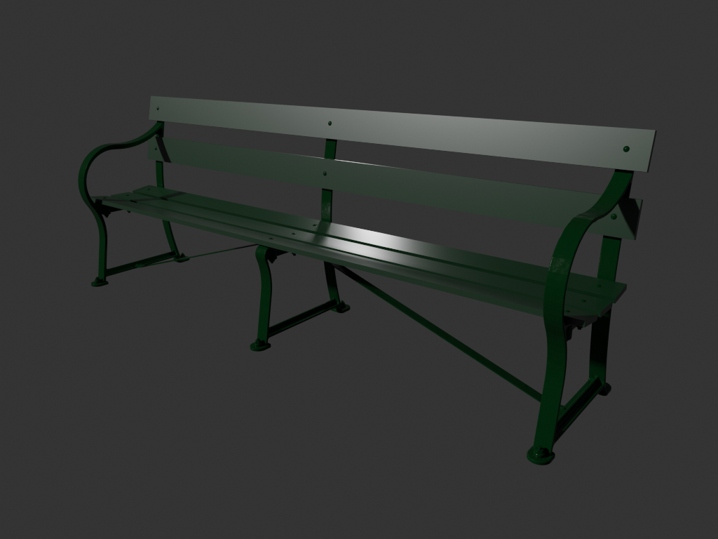 Public bench preview image 1