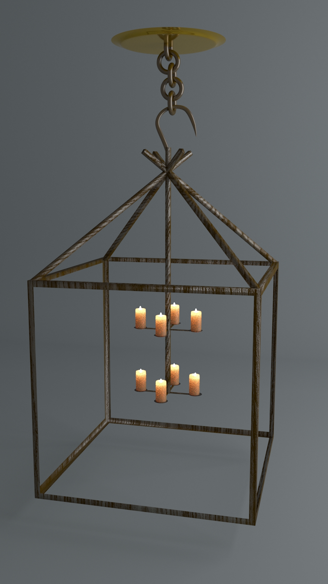 Ceiling antique box light preview image 1