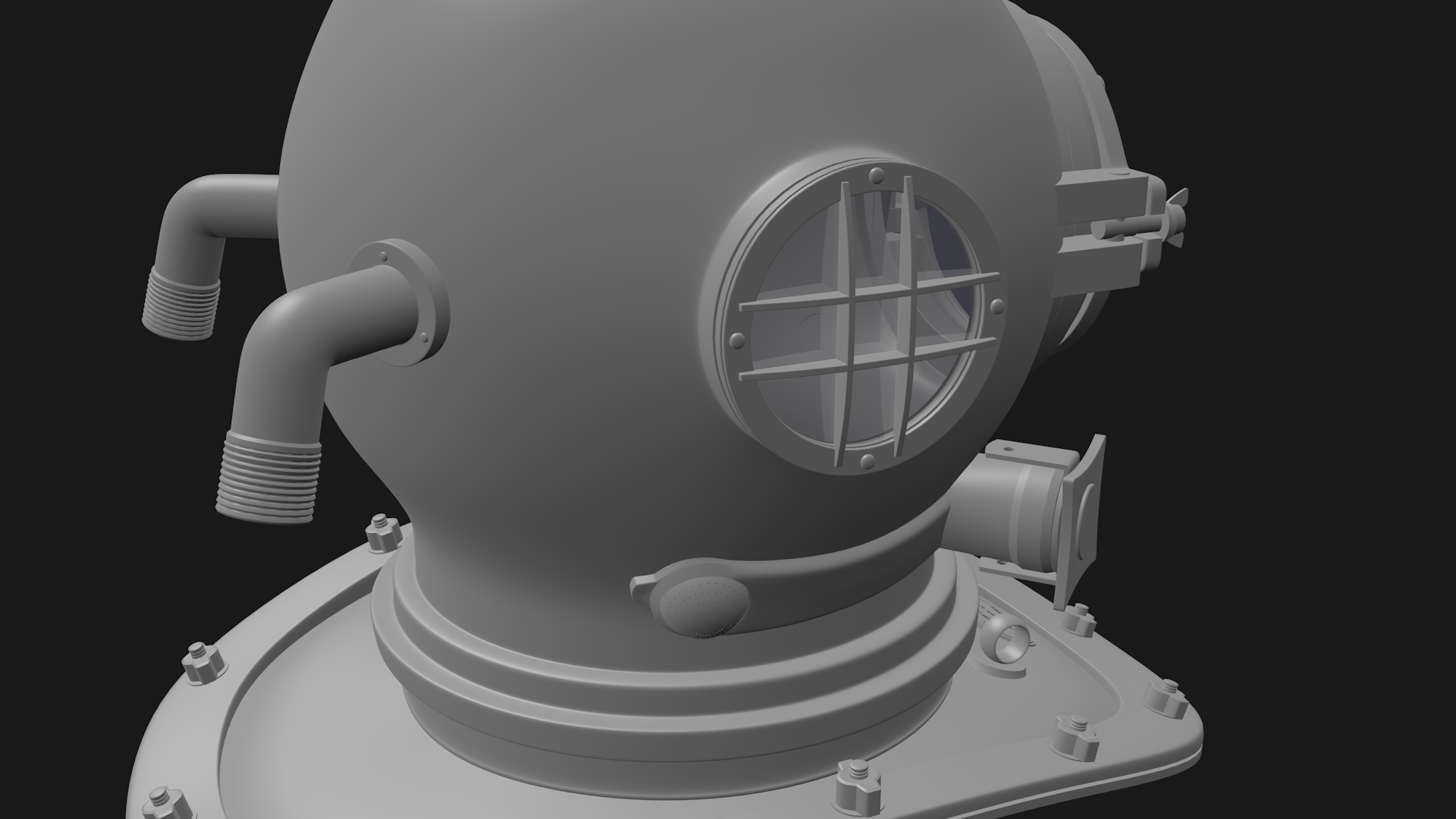 Blend Swap Diving Helmet