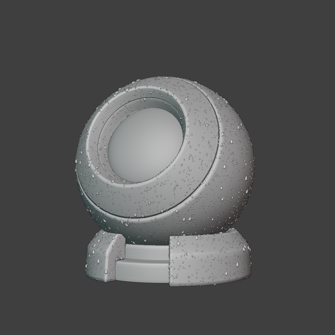 Cold bottle material and lighting setup preview image 4