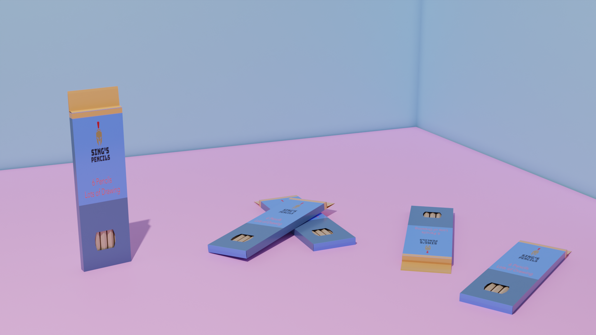 Realistic Pencil Boxes preview image 1