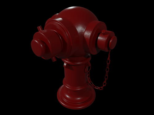 3-way pillar fire hydrant preview image