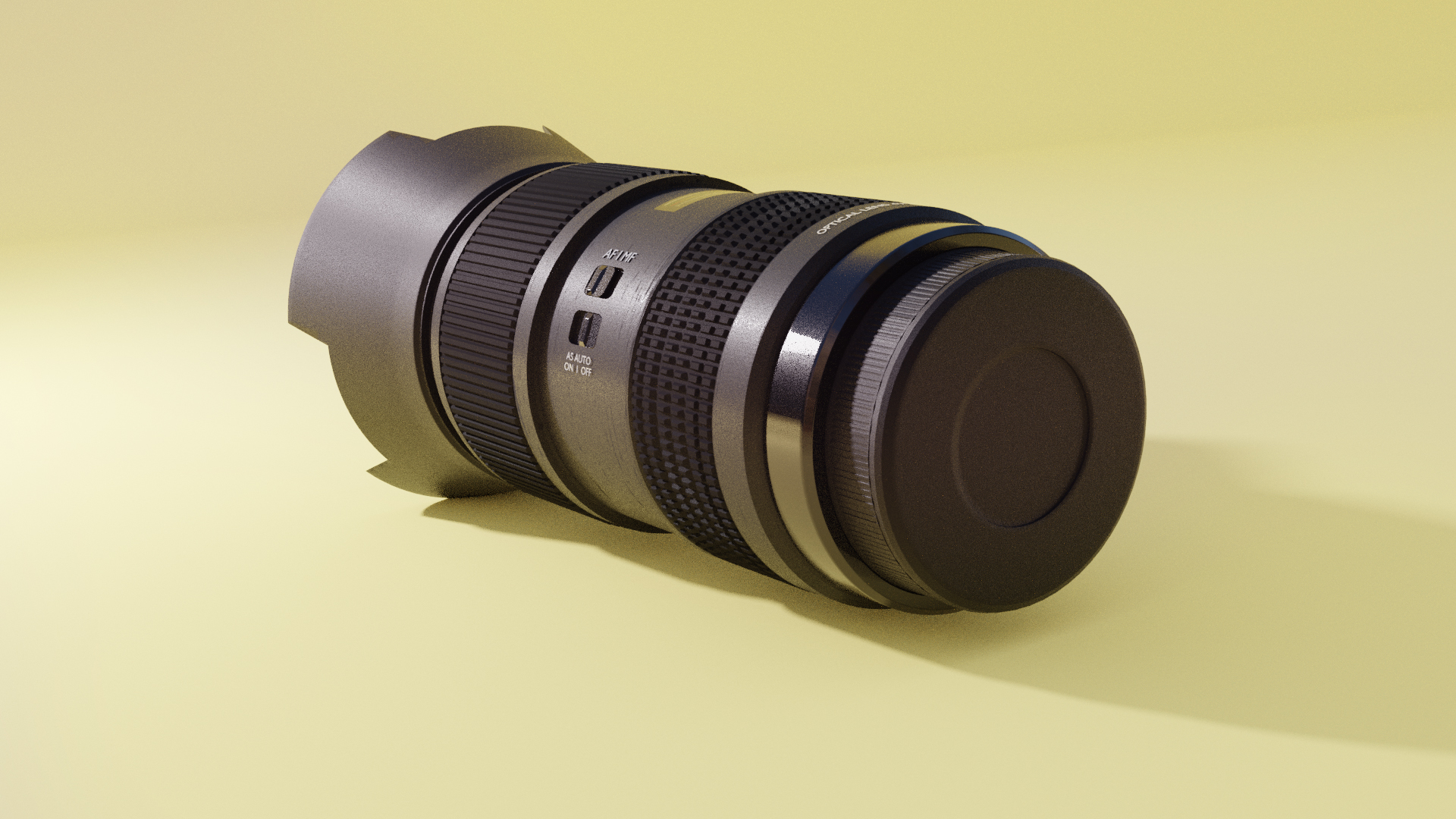 Mostly Procedural - Camera-Objectiv -Blender 2.9 preview image 3