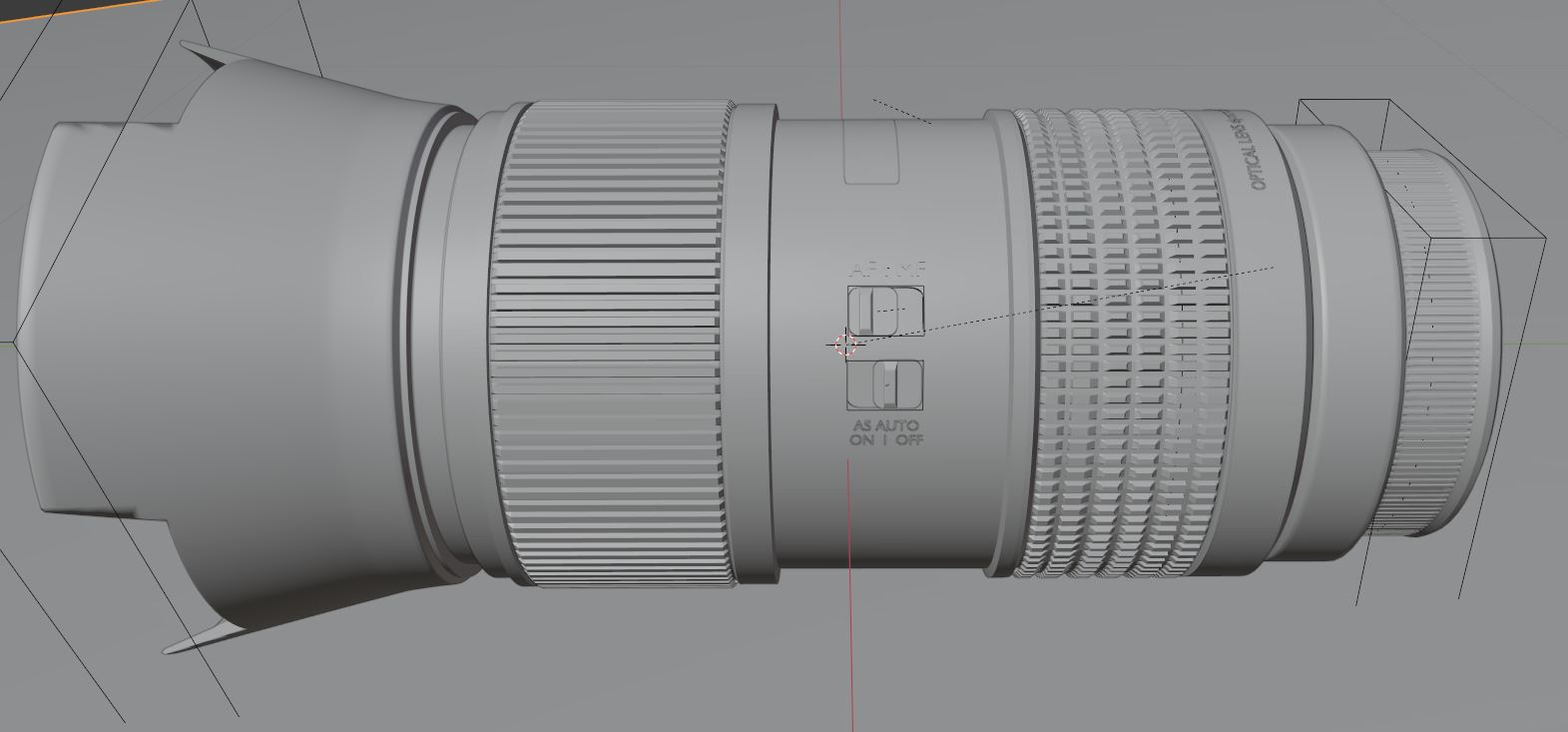 Mostly Procedural - Camera-Objectiv -Blender 2.9 preview image 6