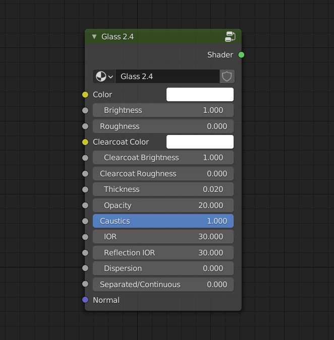 Glass for eevee - Glass 2.4 + caustics effect preview image 3