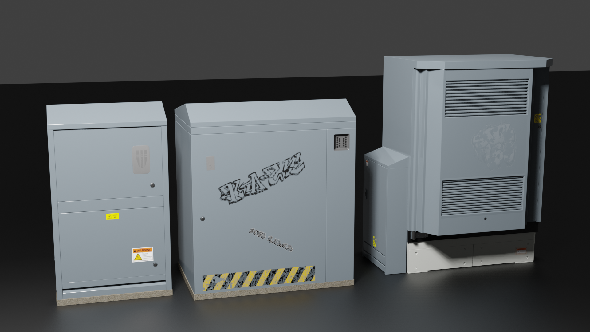 Grey Roadside Cabinets #1 preview image 1