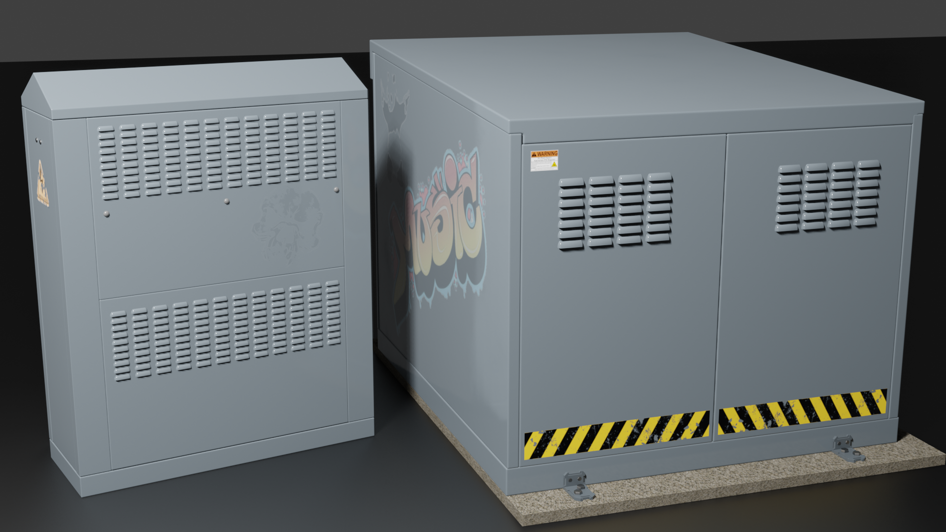 Grey Roadside Cabinets #2 preview image 1