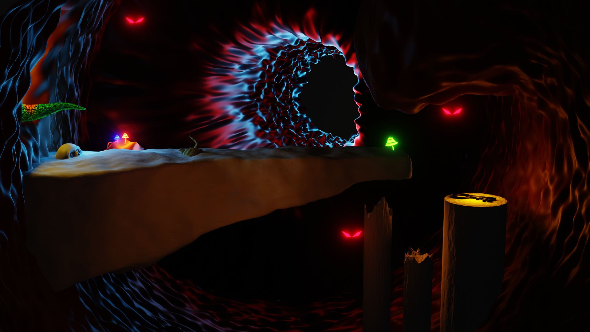 Low Poly Cave preview image 1