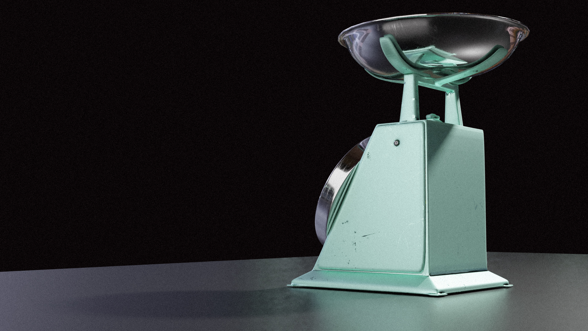 Old / Vintage Kitchen Scale (Scenefiller) by Davilion preview image 3