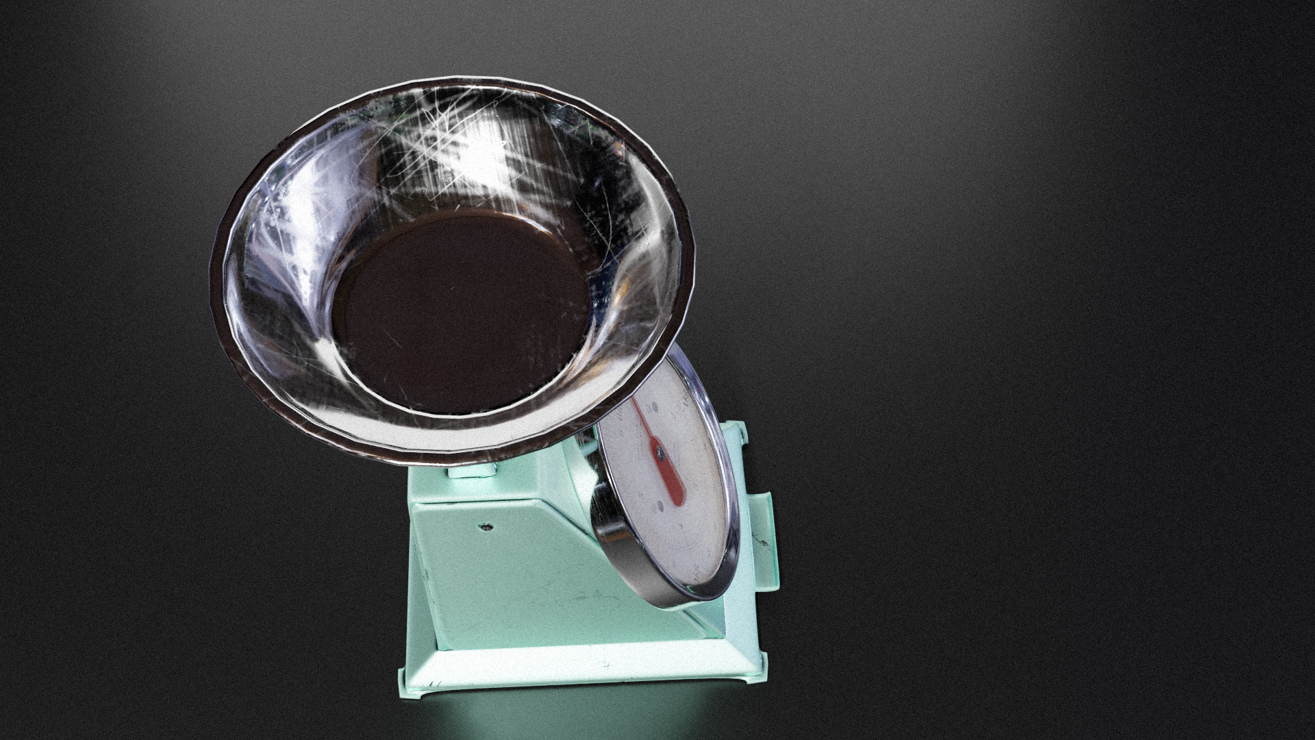 Old / Vintage Kitchen Scale (Scenefiller) by Davilion preview image 4