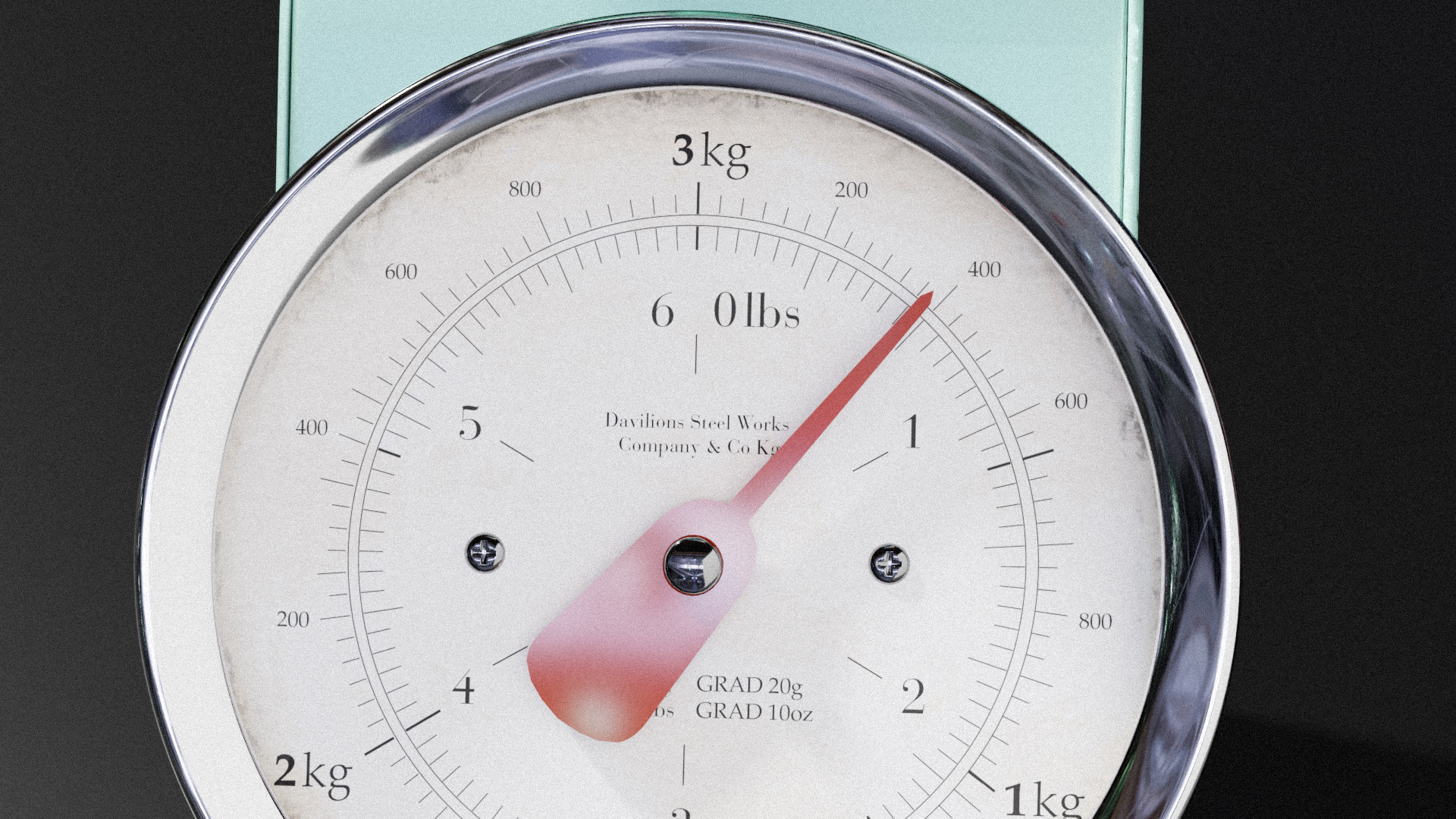 Old / Vintage Kitchen Scale (Scenefiller) by Davilion preview image 6