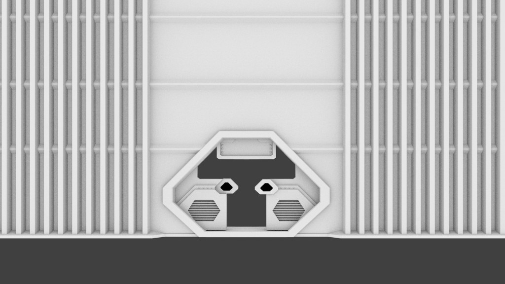 Simple 3-part SF door / gate preview image 1