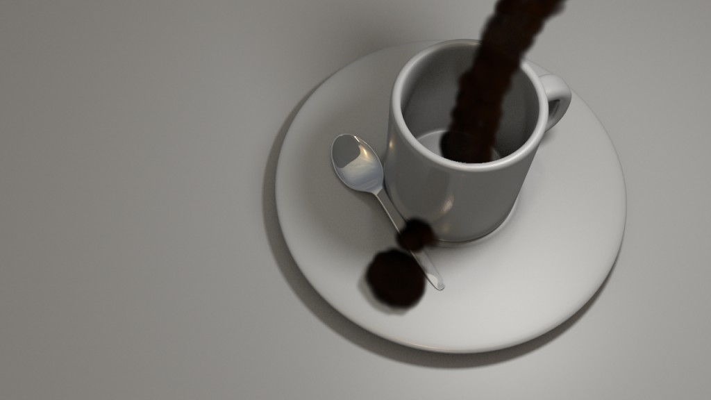 BlenderDiplom Fluid Particles Test #03 preview image 1