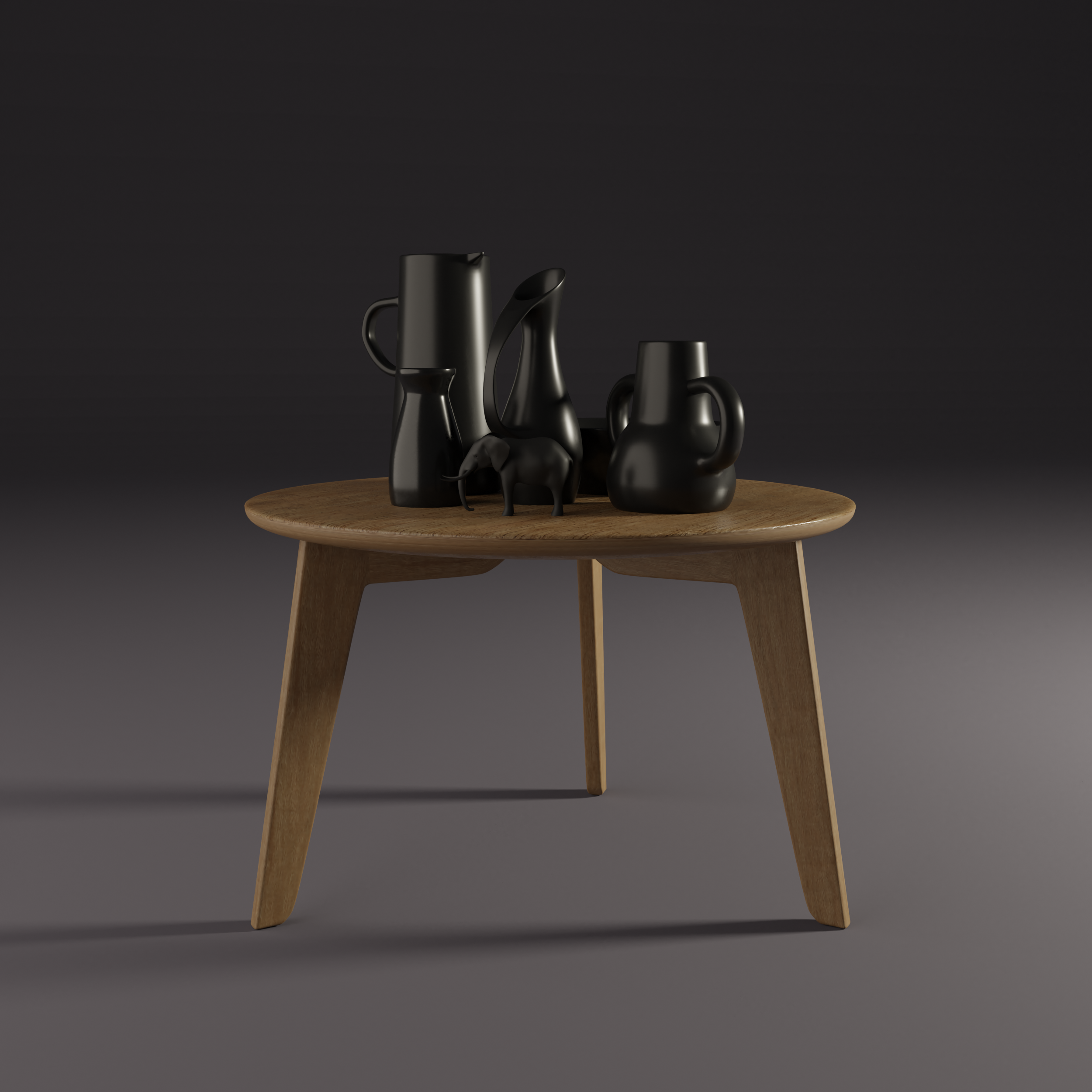 Design Table Round with DECO preview image 1