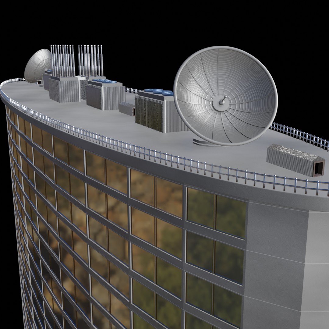 High-rise building (no textures needed) in EEVEE preview image 3
