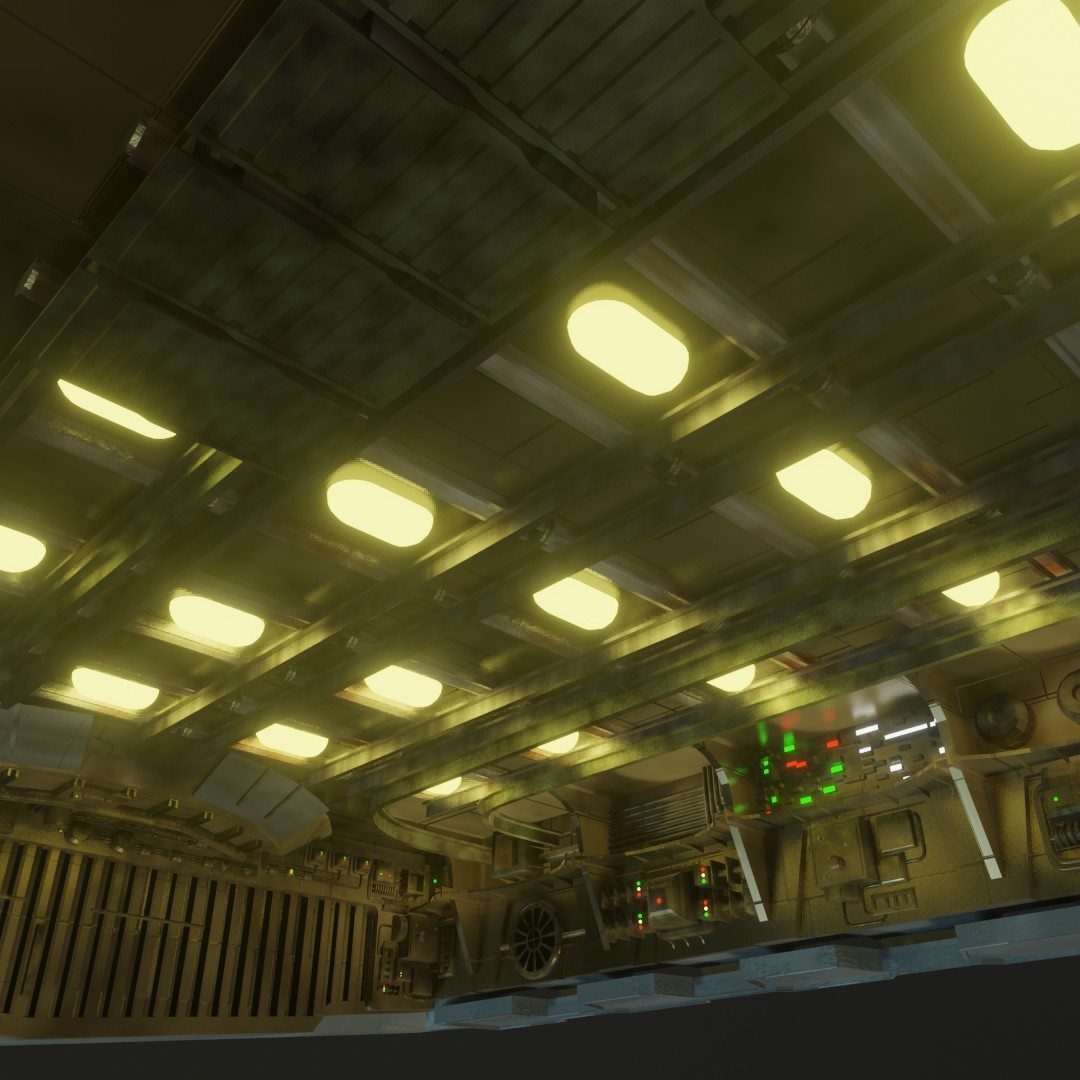 Star wars - Loading skip of a spaceship in EEVEE preview image 1