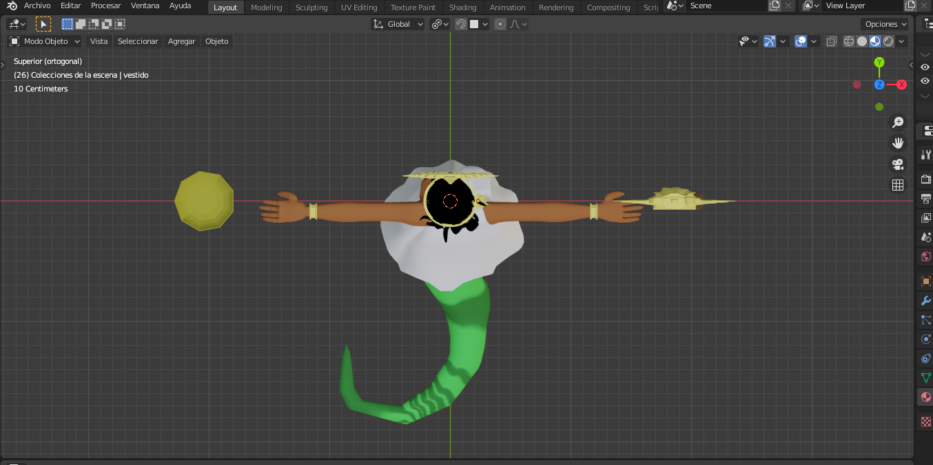 Bachue convirtiéndose en serpiente. Diosa del pueblo Muisca. preview image 3