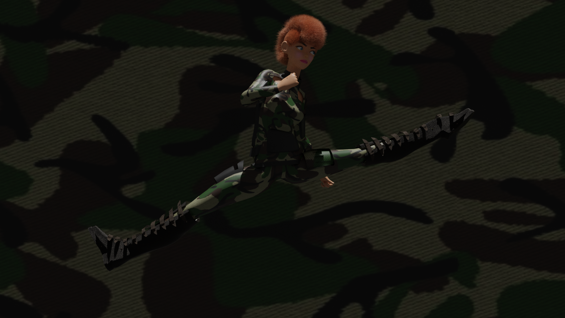 Awesome woman character preview image 1