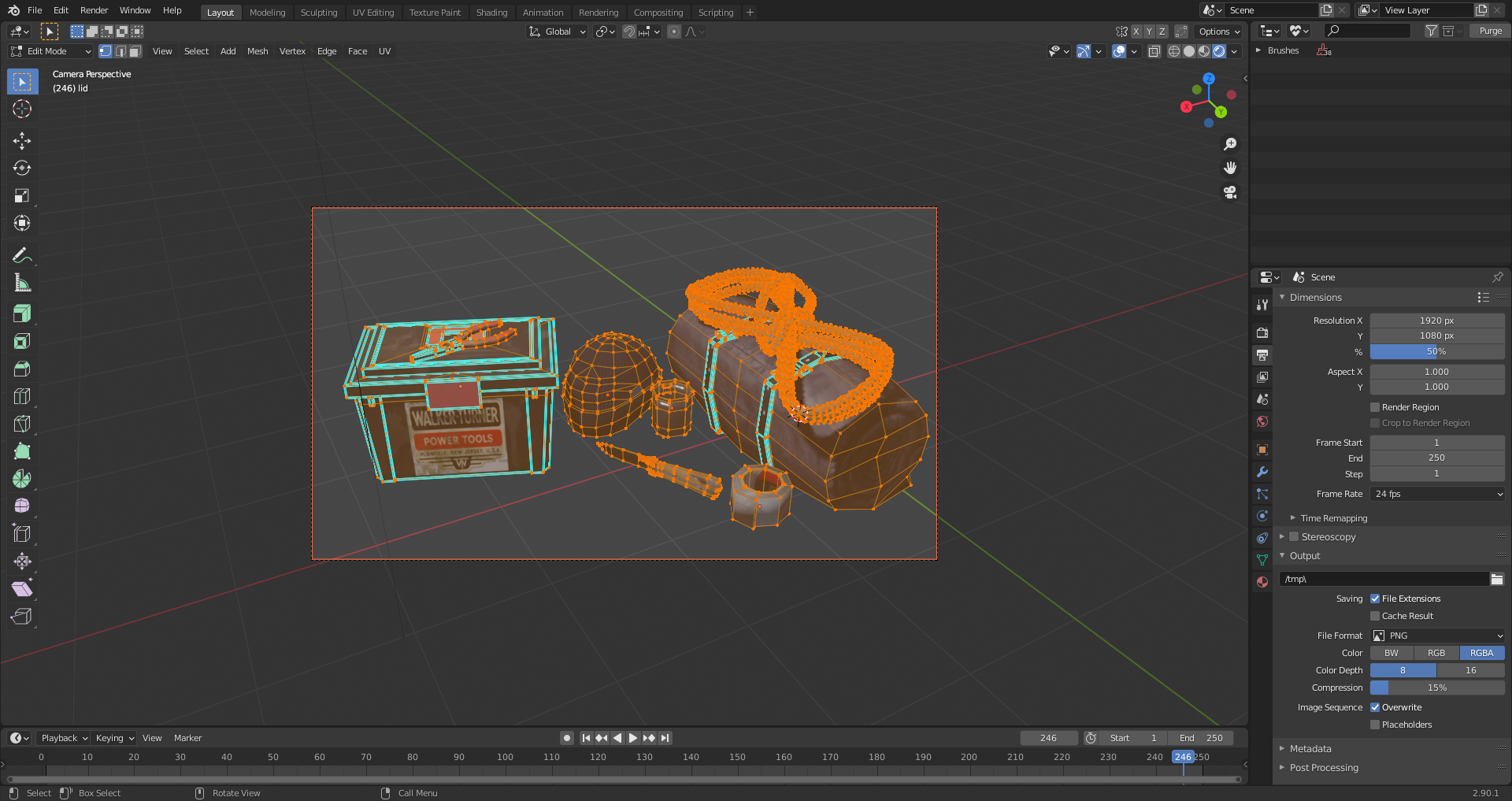 SURVIVAL KIT (LOW-POLY)  preview image 2