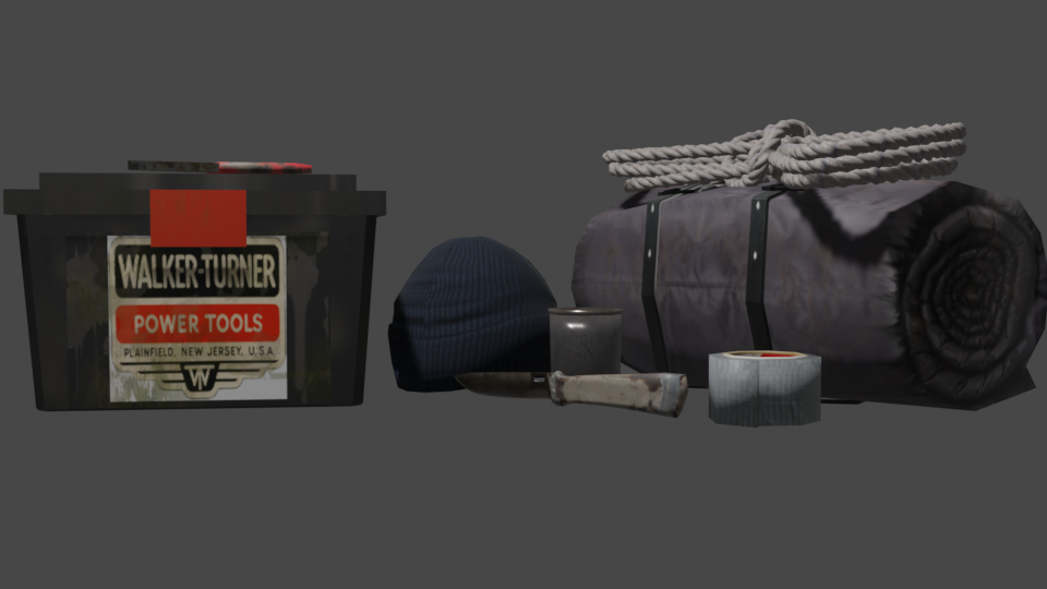 SURVIVAL KIT (LOW-POLY)  preview image 3