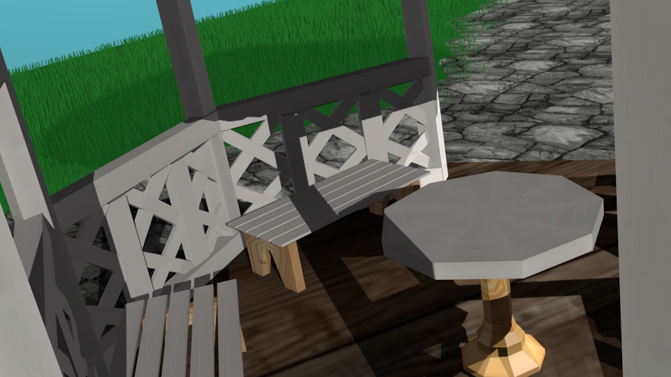 Wood gazebo  preview image 2