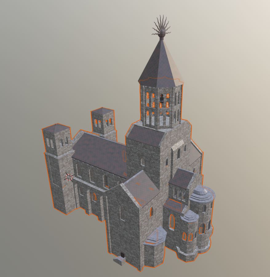 Medieval Church Interior preview image 1