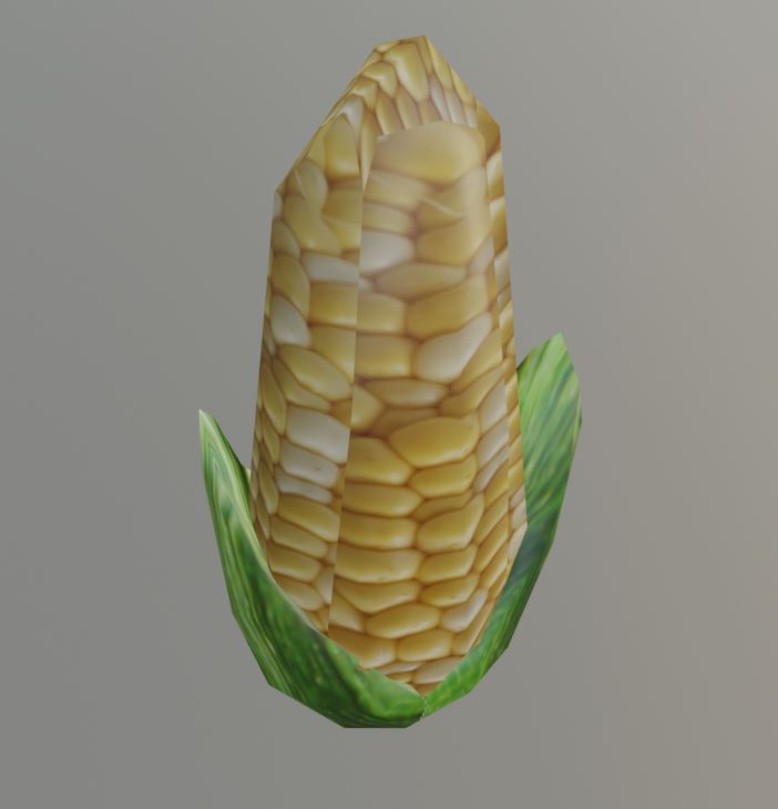 Low Poly Corn preview image 1