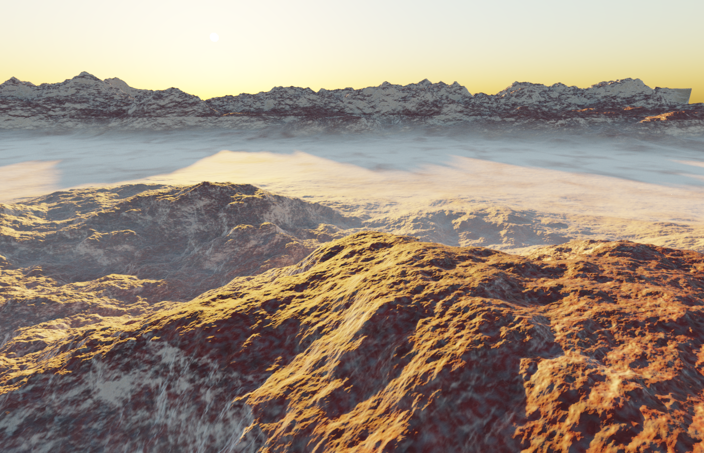 Procedural Cycles Landscape preview image 1