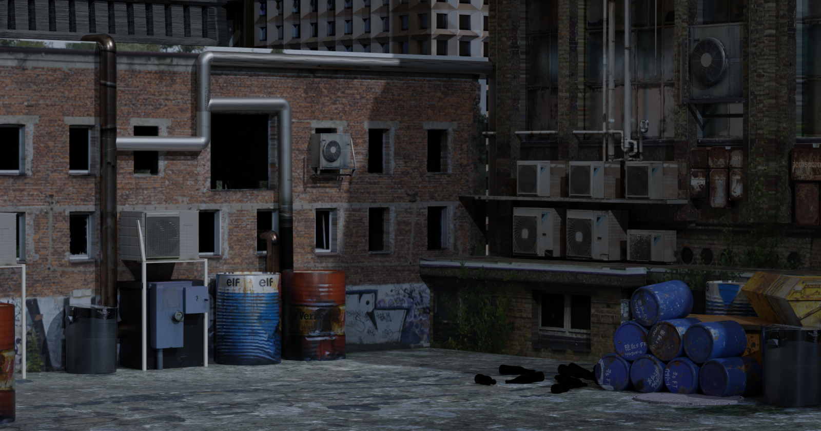 Industrial Back Ally preview image 1