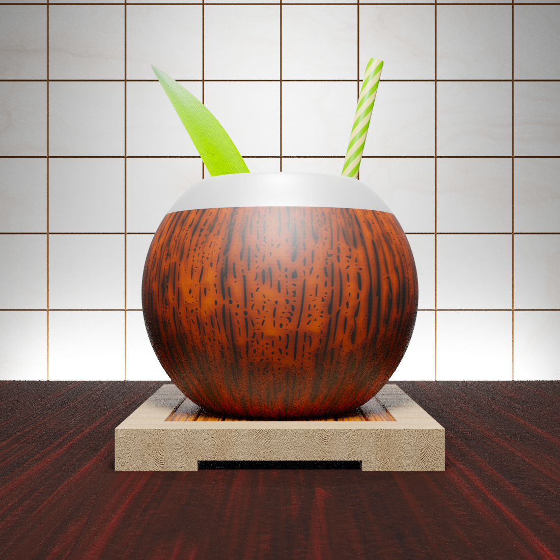 Coconut Tiki Mug preview image 1