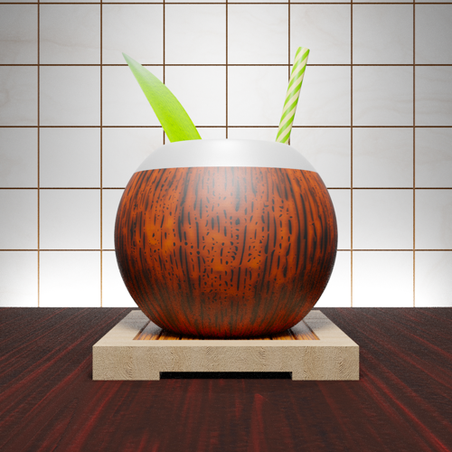 Coconut Tiki Mug preview image