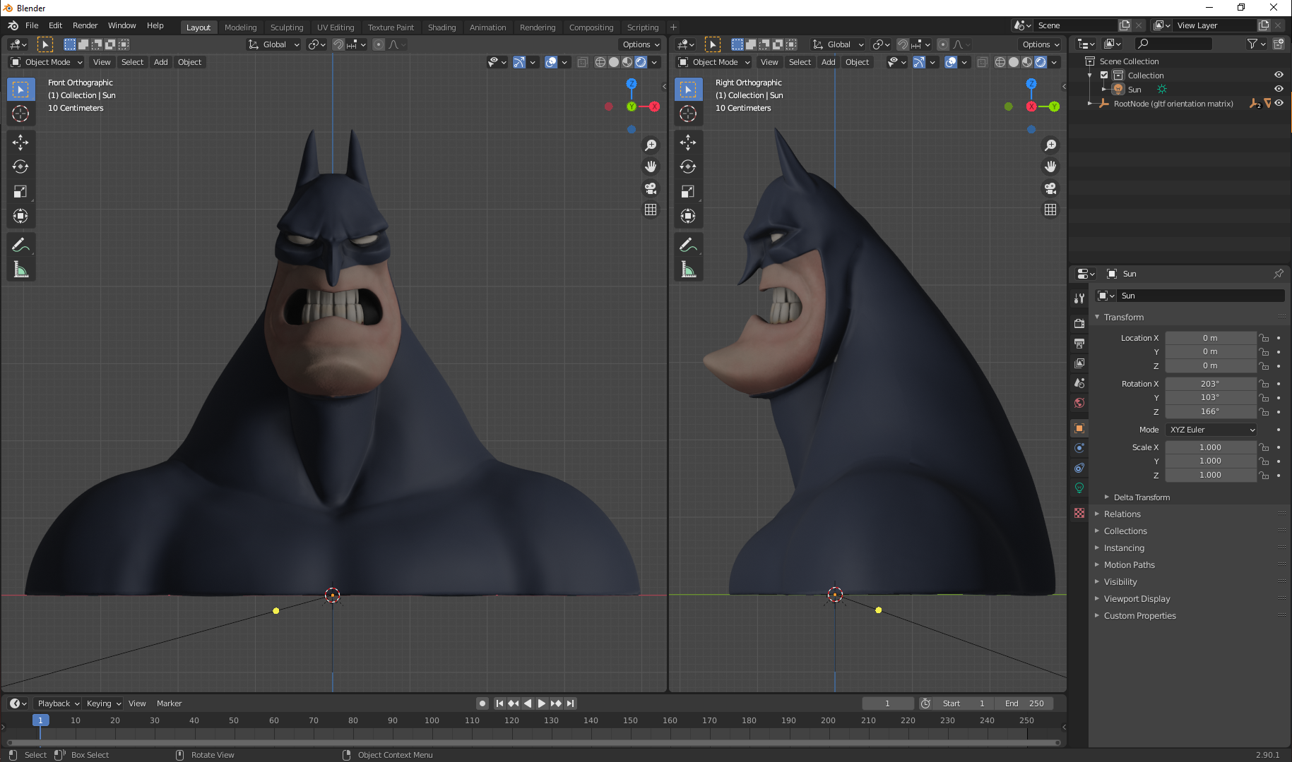 Batman -Bust FANART preview image 1