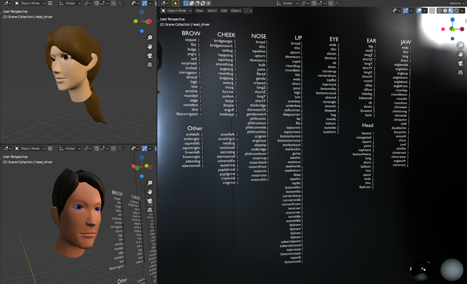 Low poly head generator preview image 1