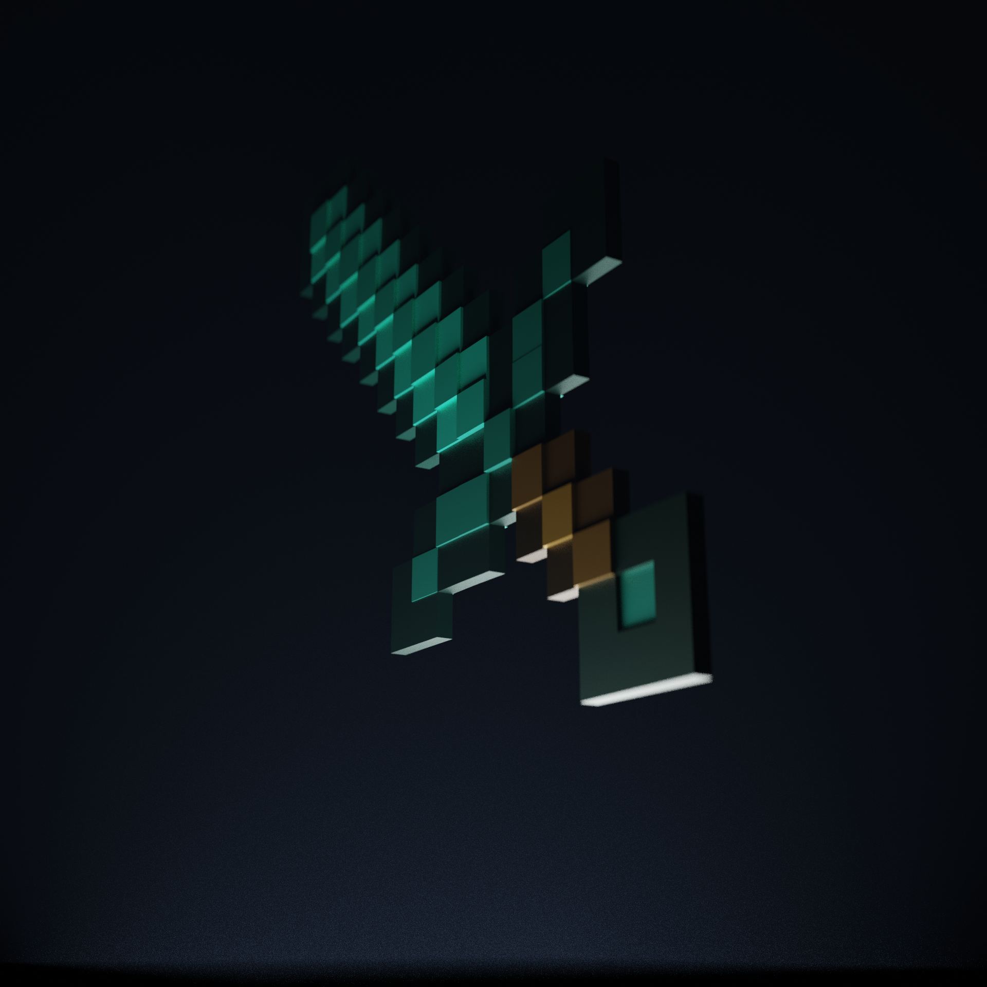 Minecraft Diamond Sword preview image 1