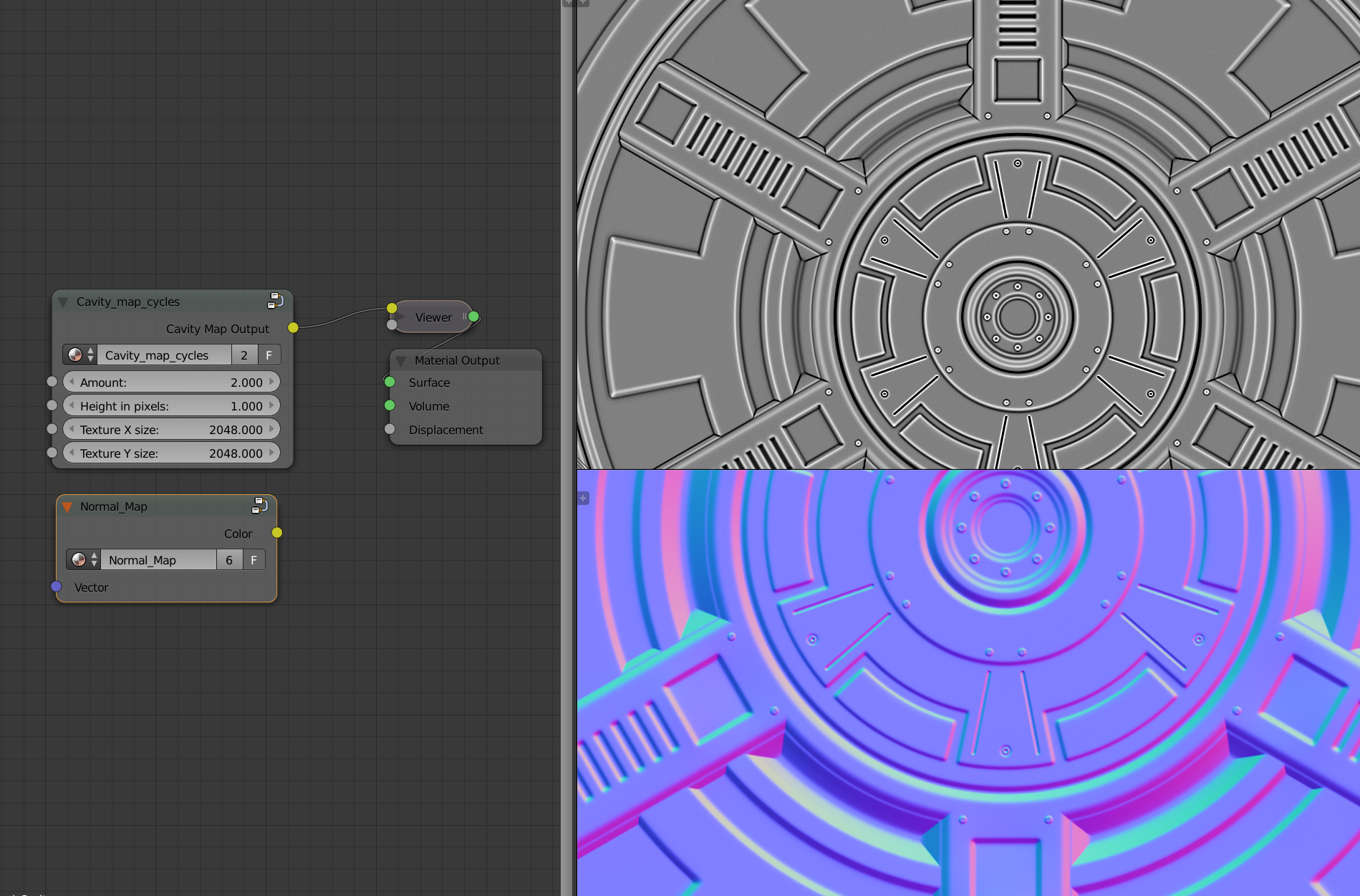 Normal to Cavity Converter preview image 1