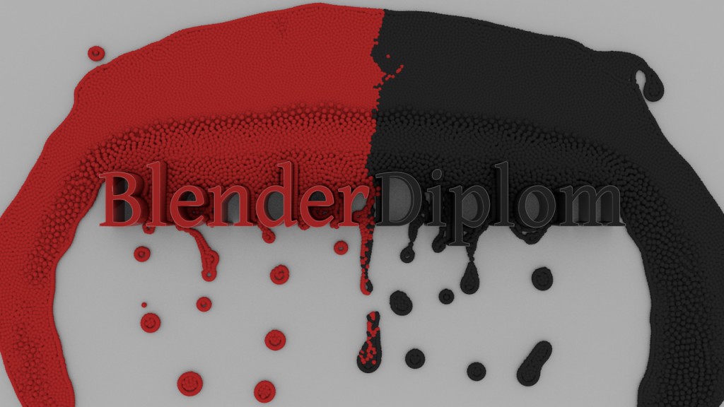 BlenderDiplom Fluid Particle Simulation preview image 1
