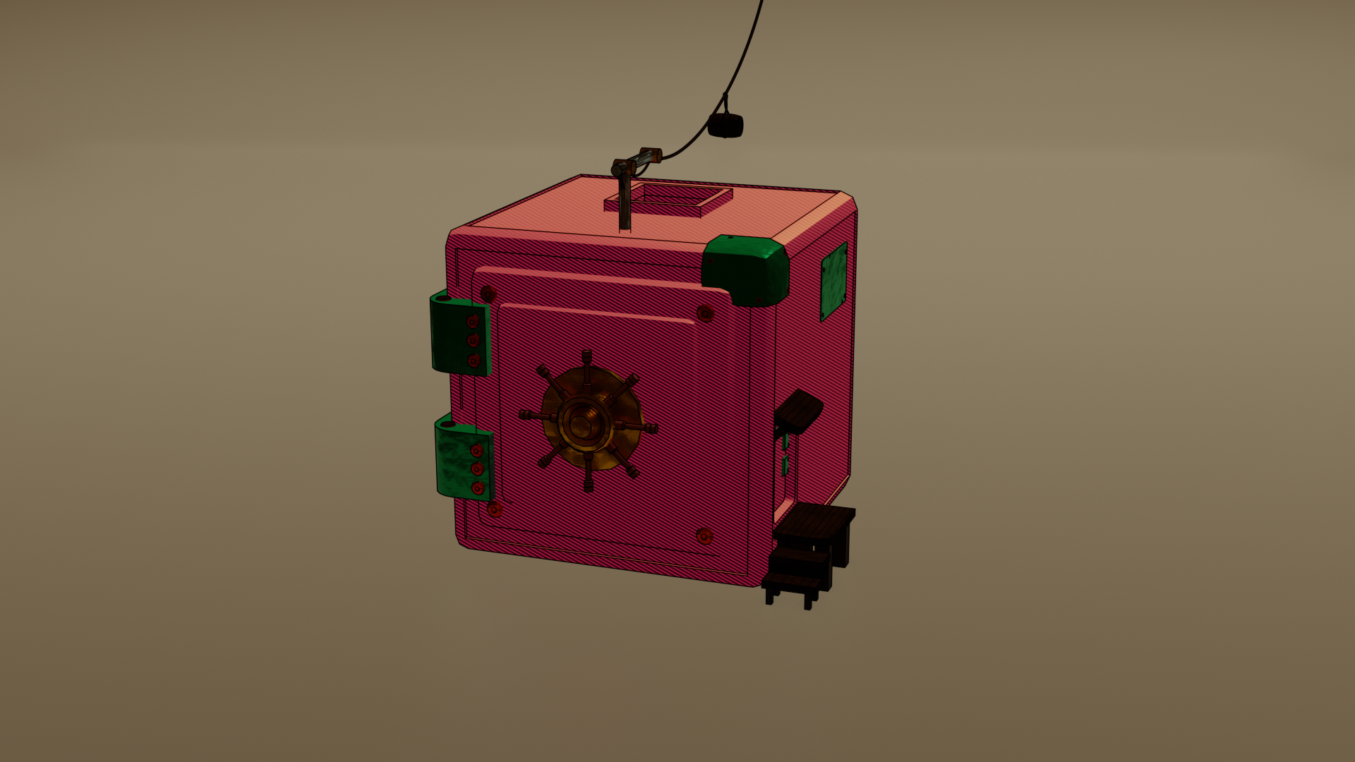 Safe - A Cartoonish Game Asset preview image 1