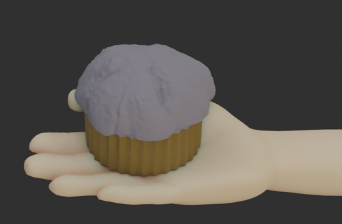 Hand holding Muffin preview image