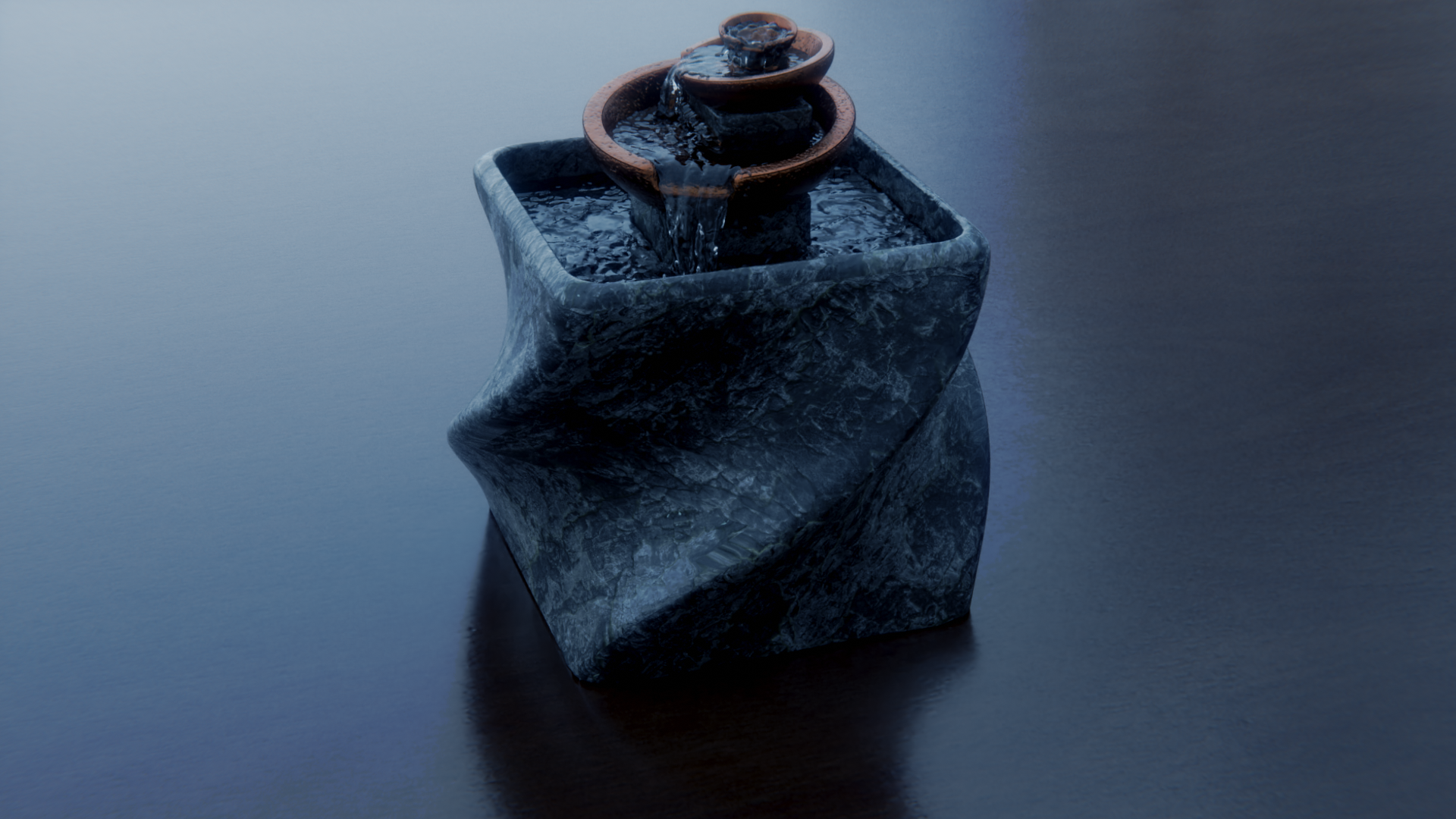 Water Fountain Sculpture preview image 1