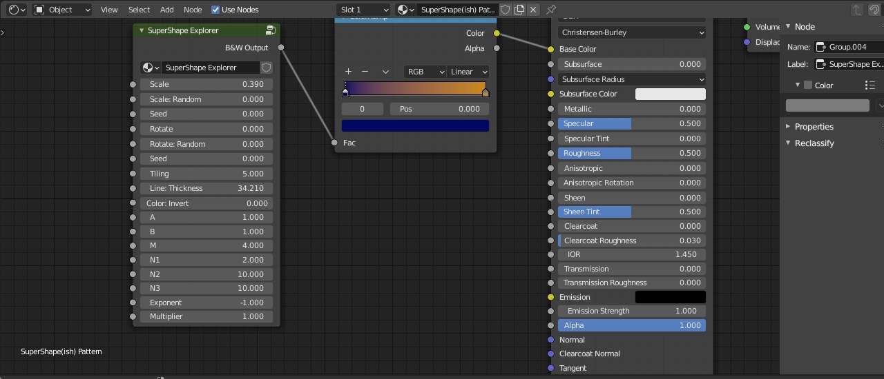 3 Patterns : Supershape (2D) , Squircle & Truchet preview image 4