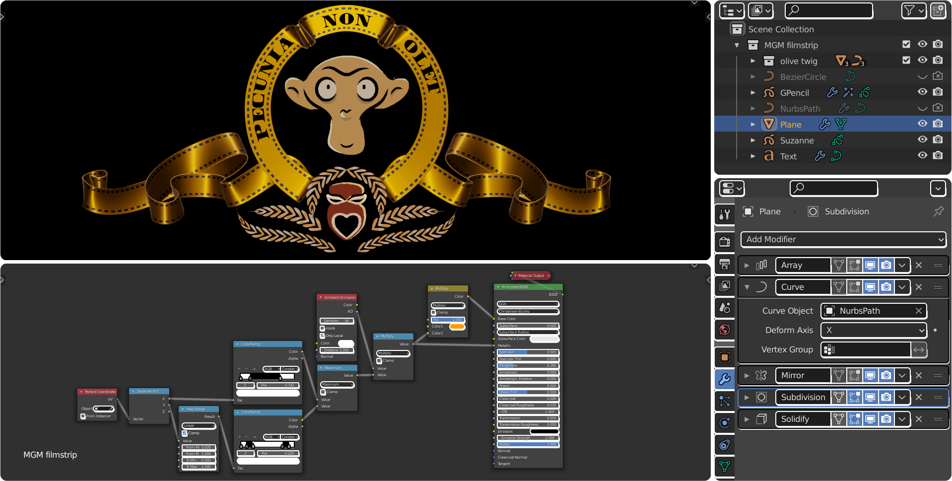 MGM logo preview image 1