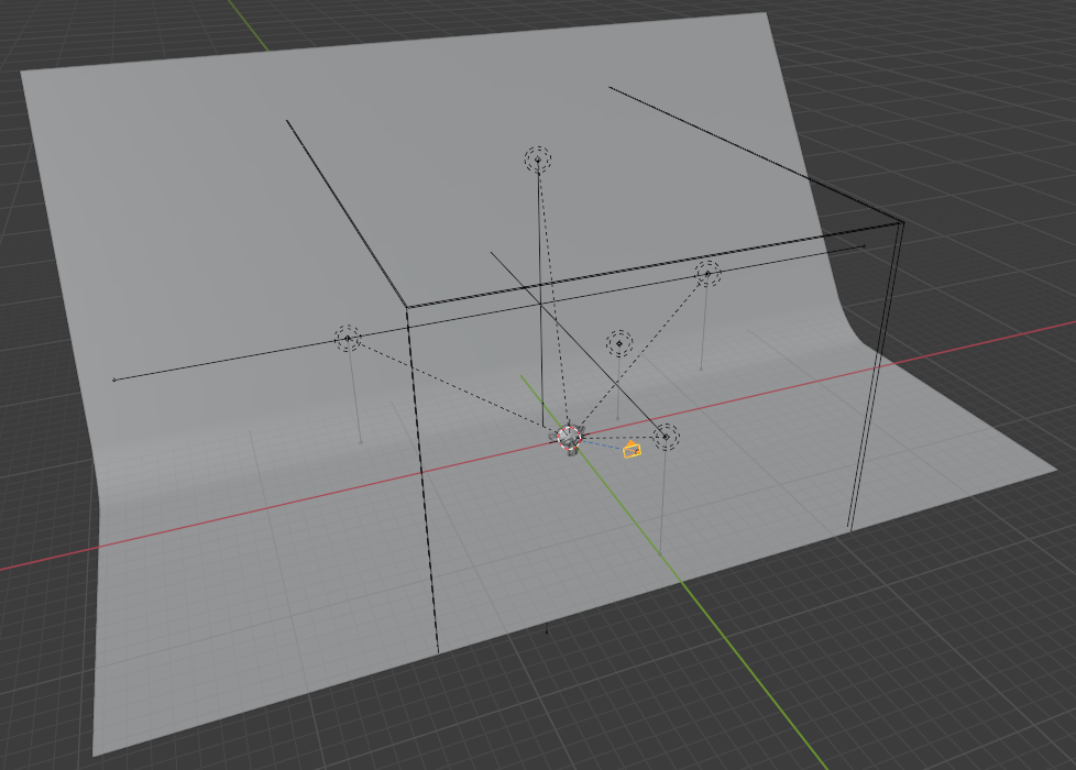 Studio template with automatic light and camera positioning preview image 1