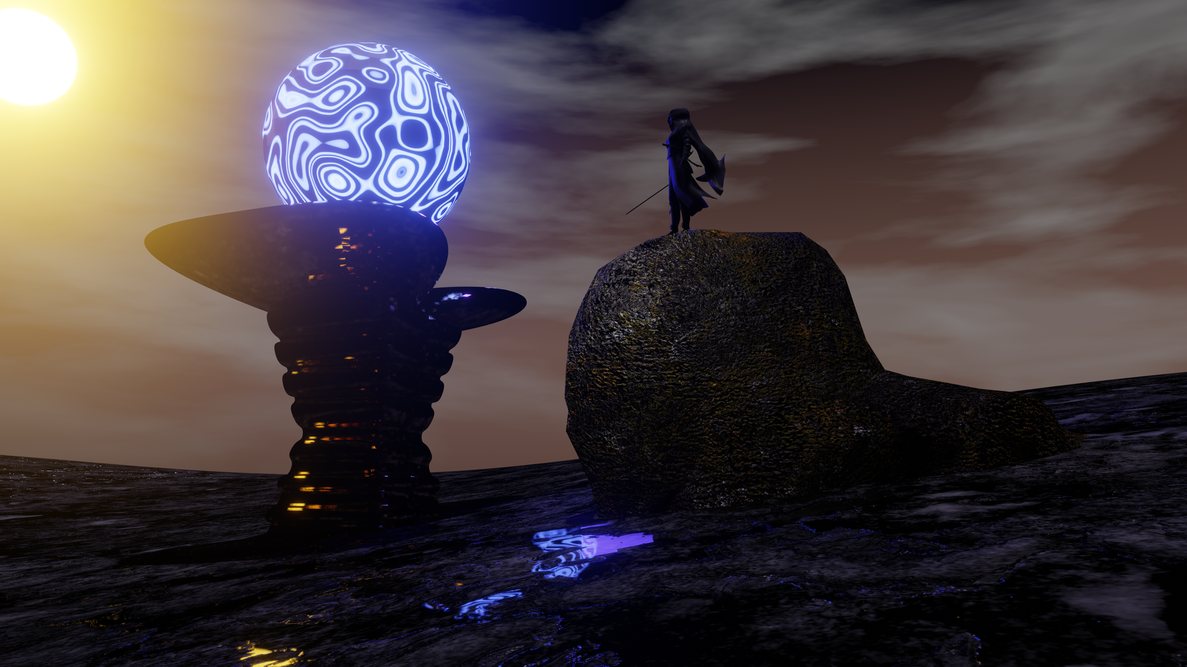 sci-fi scene preview image 1