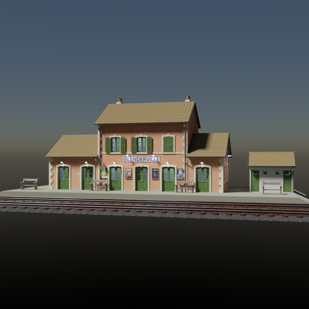 Gare de BlenderVille preview image 1