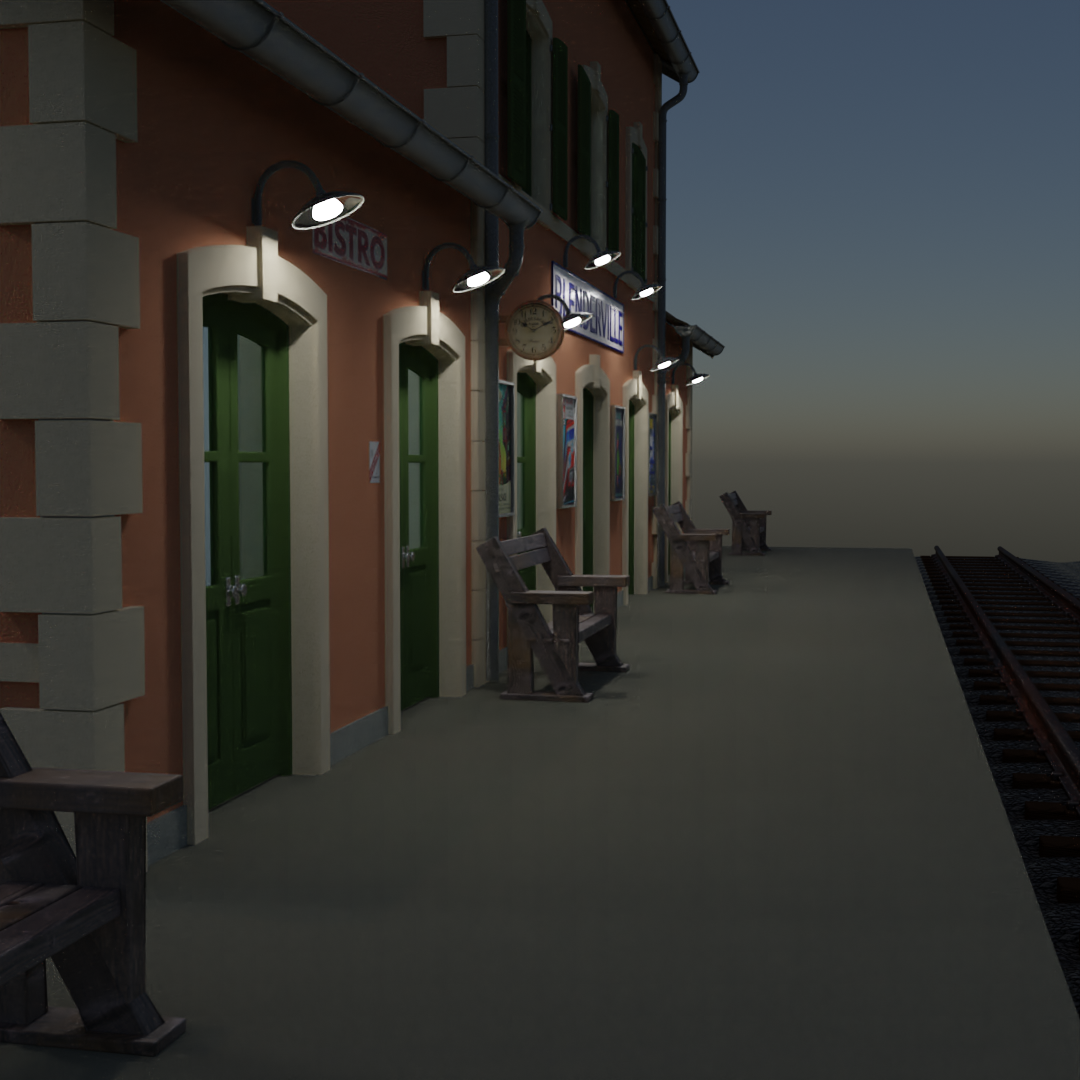 Gare de BlenderVille preview image 2
