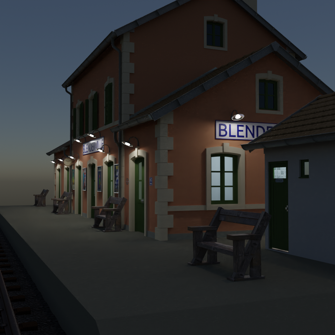 Gare de BlenderVille preview image 3