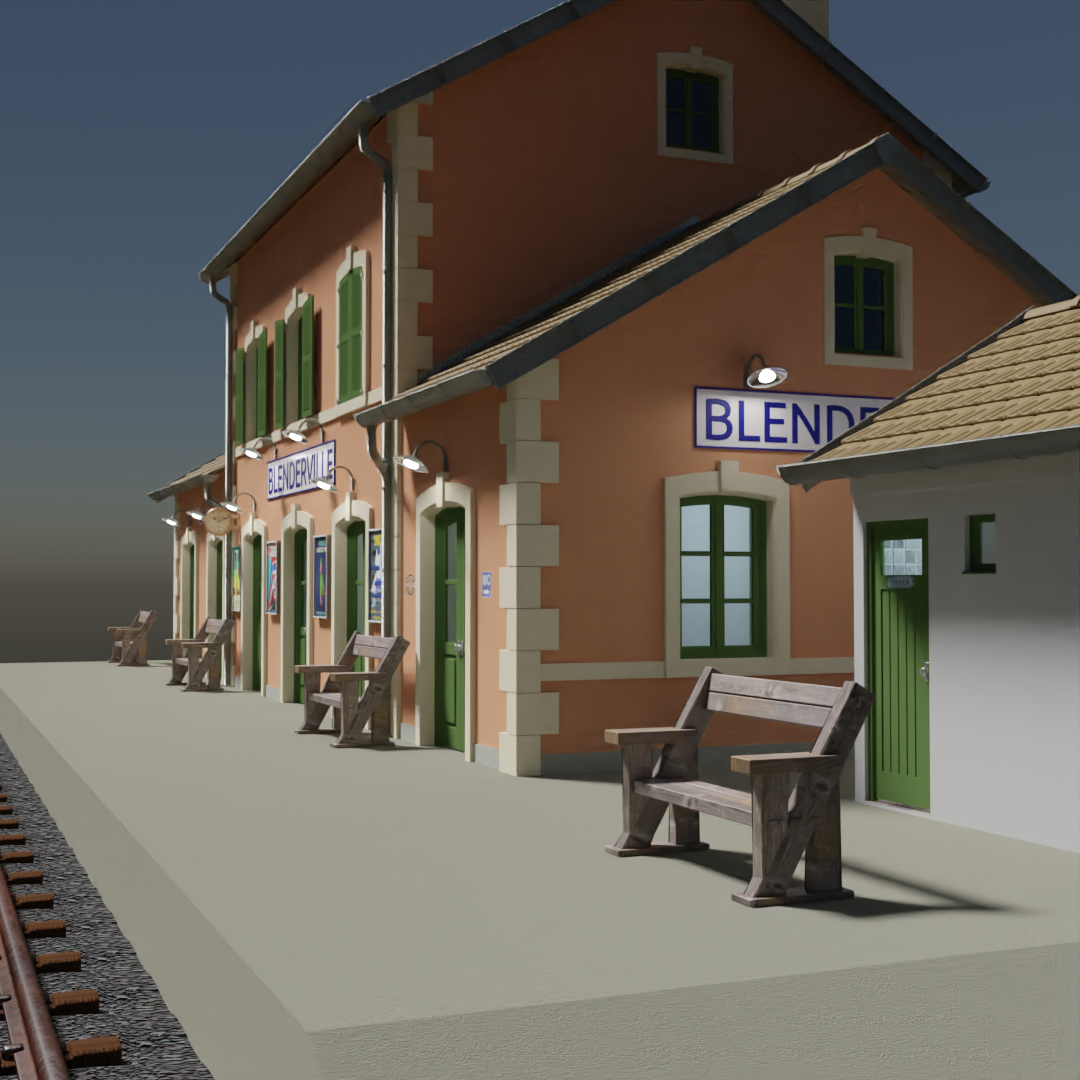Gare de BlenderVille preview image 4