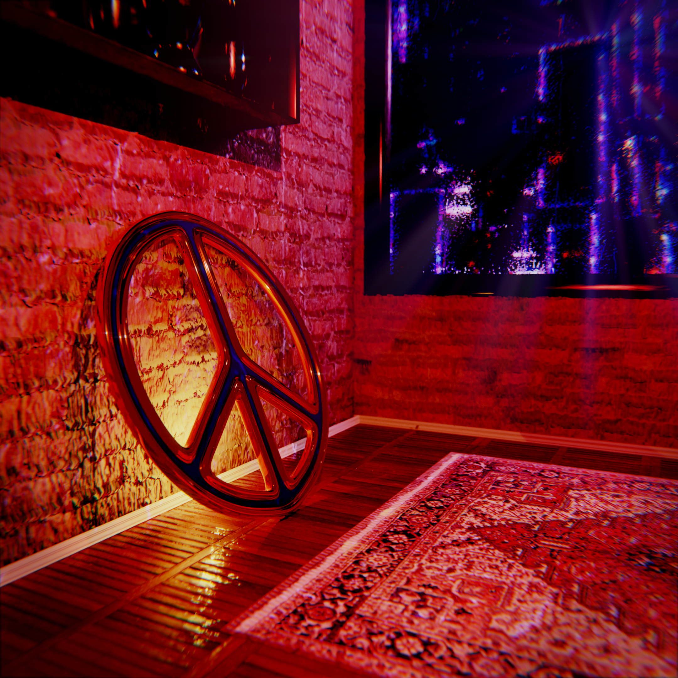 Peace Sign + 5 color options! preview image 2